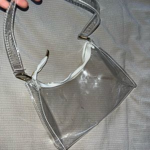 SOLD Clear purse